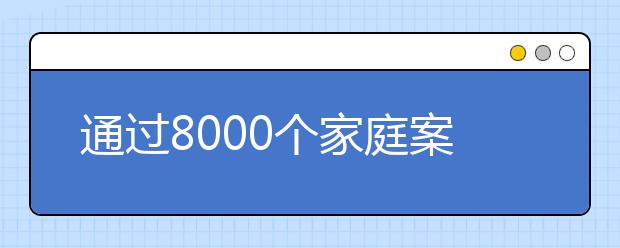 通过8000个家庭案例数据分析｜什么样的孩子能够今后生活得更幸福？