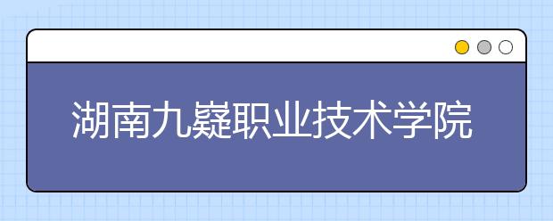 湖南九嶷职业技术学院历年招生录取分数线