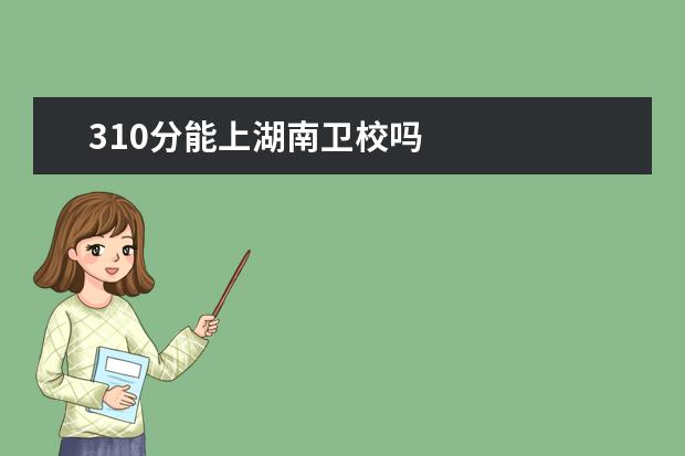 310分能上湖南金宝搏app安卓下载吗 湖南金宝搏app安卓下载分数线是多少