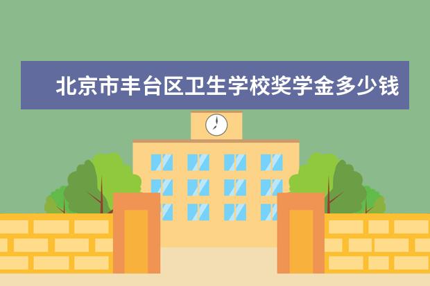 北京市丰台区卫生学校奖学金多少钱  北京市丰台区卫生学校奖学金设置情况