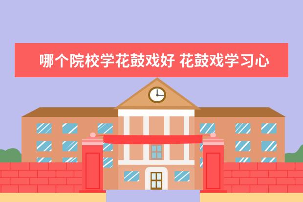 哪个院校学花鼓戏好 花鼓戏学习心得 500字以上 要原创