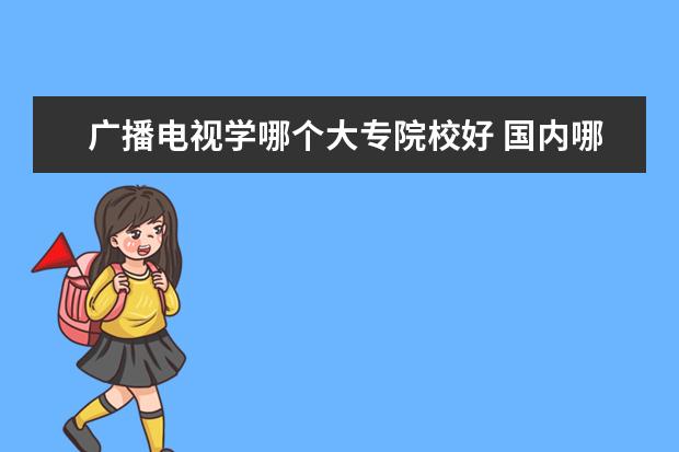 广播电视学哪个大专院校好 国内哪些学校的广播电视编导专业比较好?