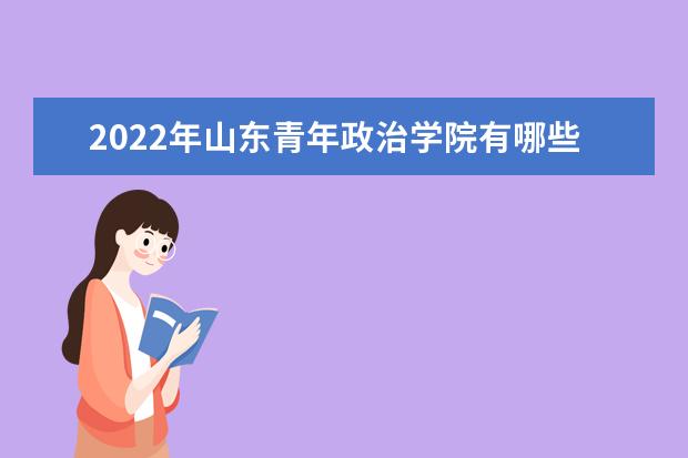 2022年山东青年政治学院有哪些专业  怎样