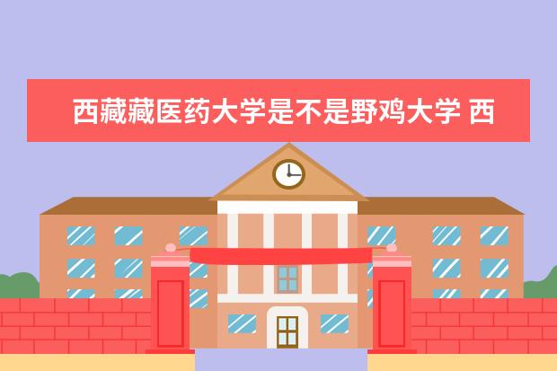 西藏藏医药大学是不是野鸡大学 西藏藏医药大学是几本