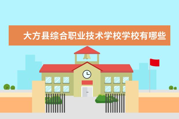 大方县综合职业技术学校学校有哪些专业 学费怎么收