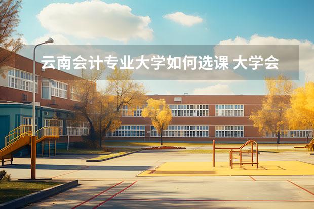 云南会计专业大学如何选课 大学会计学专业选修哪些课程比较有用啊！！